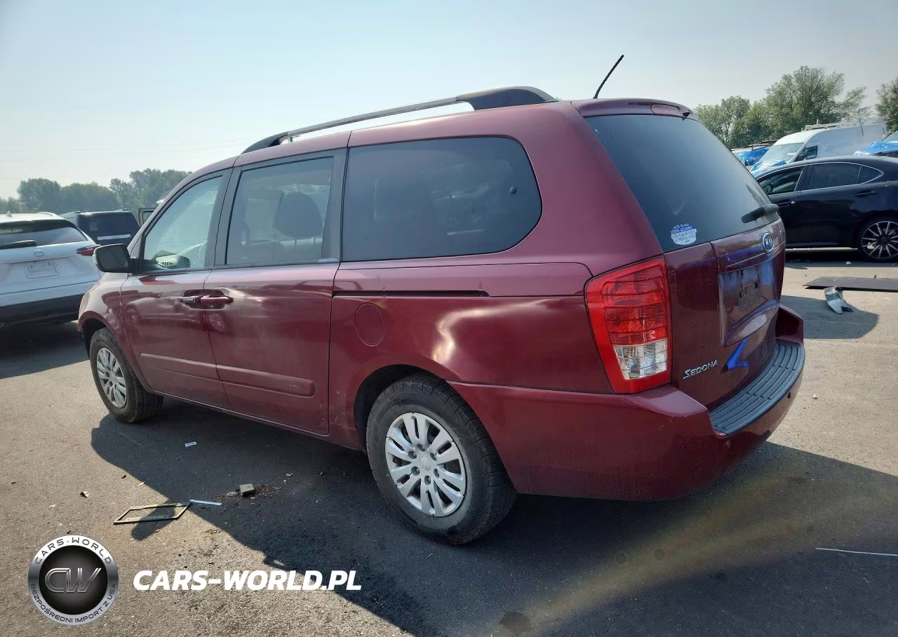2012 Kia Sedona Lx VIN:KNDMG4C79C6433251 - 2