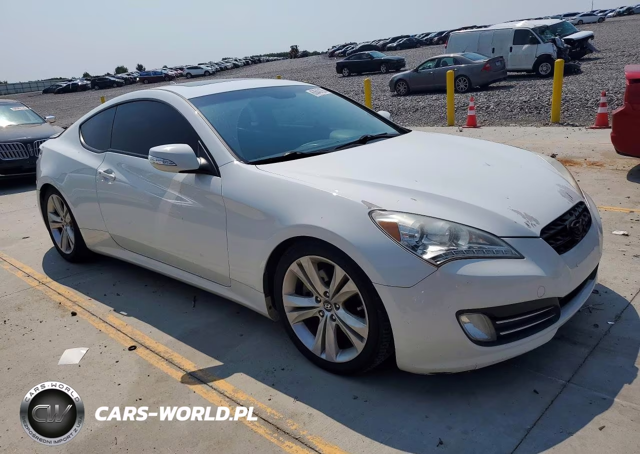 2011 Hyundai Genesis Coupe 3.8L Grand Touring VIN:KMHHU6KH9BU064316 - 4
