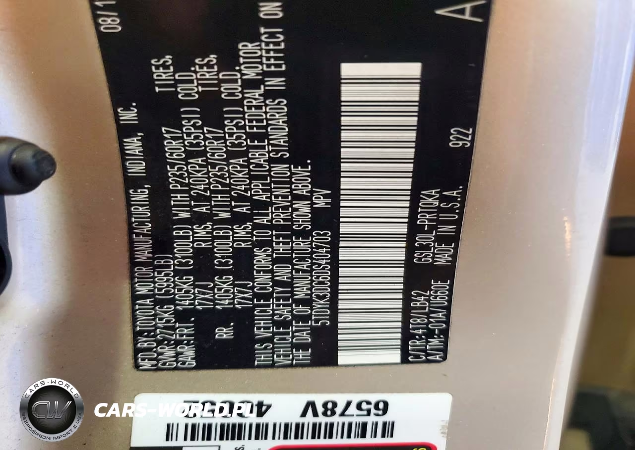 2013 Toyota Sienna Xle 8-Passenger VIN:5TDYK3DC6DS404703 - 13