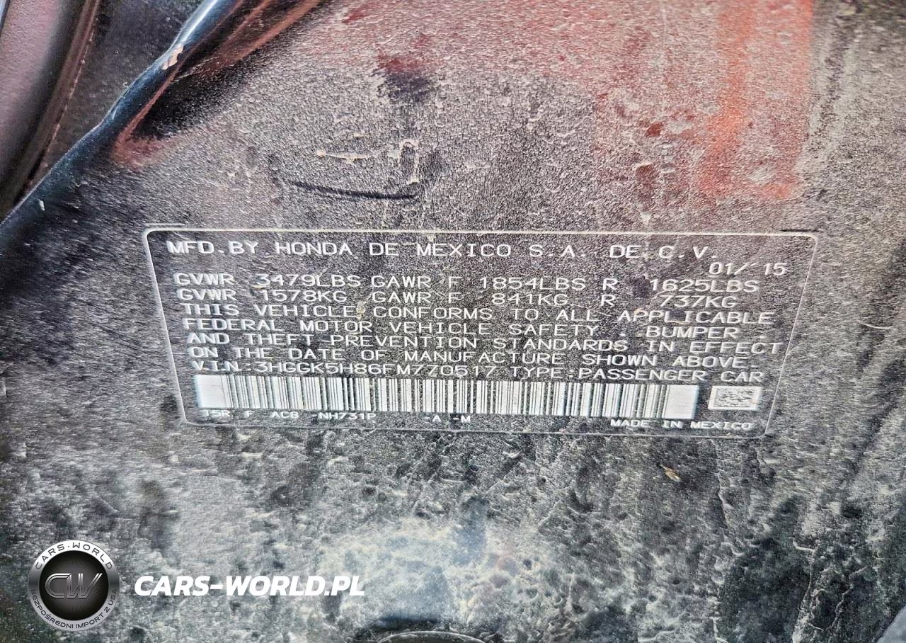 2015 Honda Fit Ex VIN:3HGGK5H86FM770517 - 13