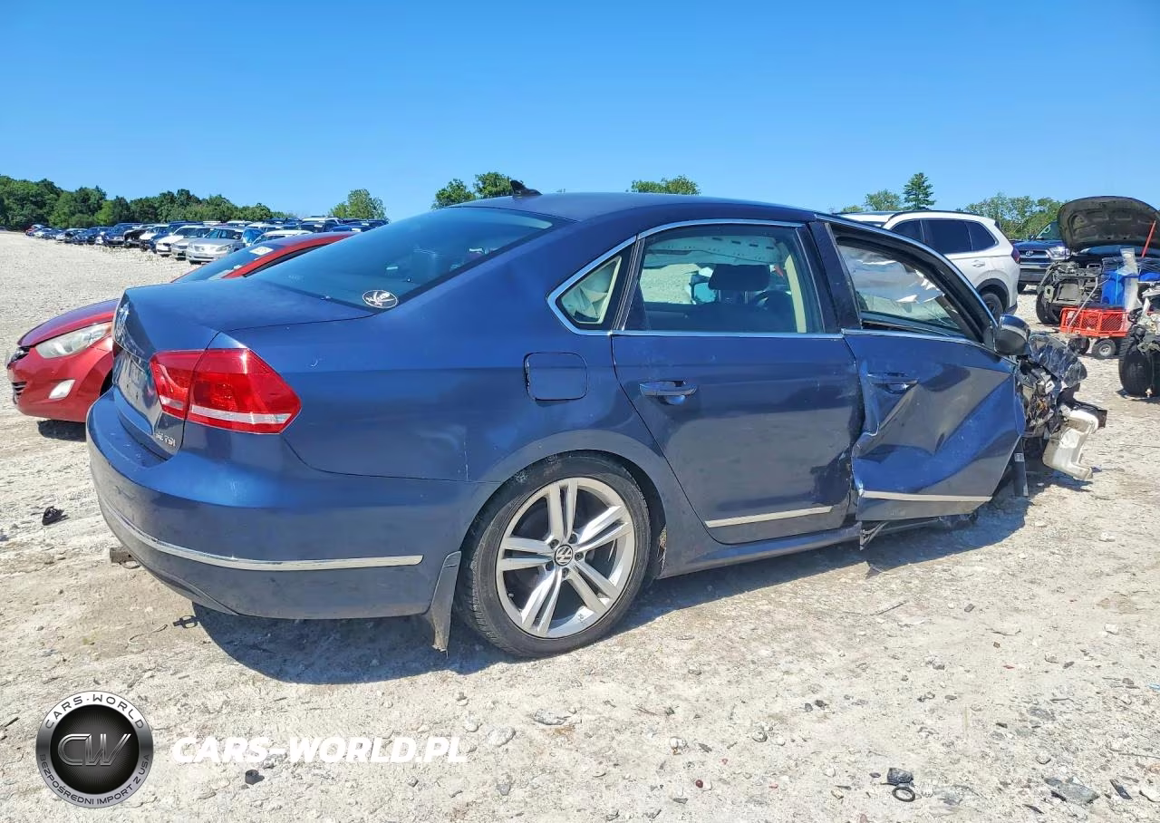 2015 Volkswagen Passat Se VIN:1VWBT7A37FC075011 - 3