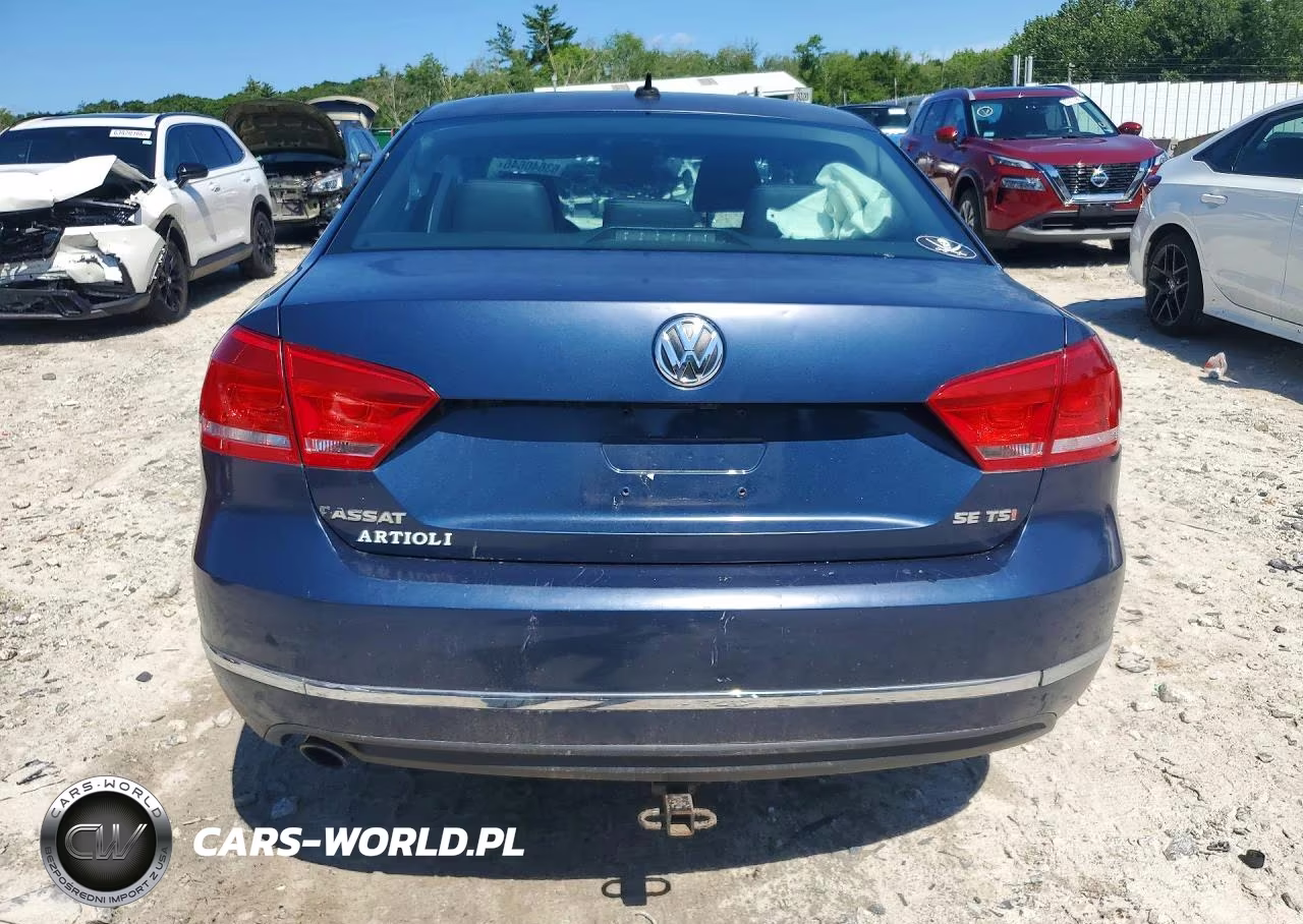 2015 Volkswagen Passat Se VIN:1VWBT7A37FC075011 - 6