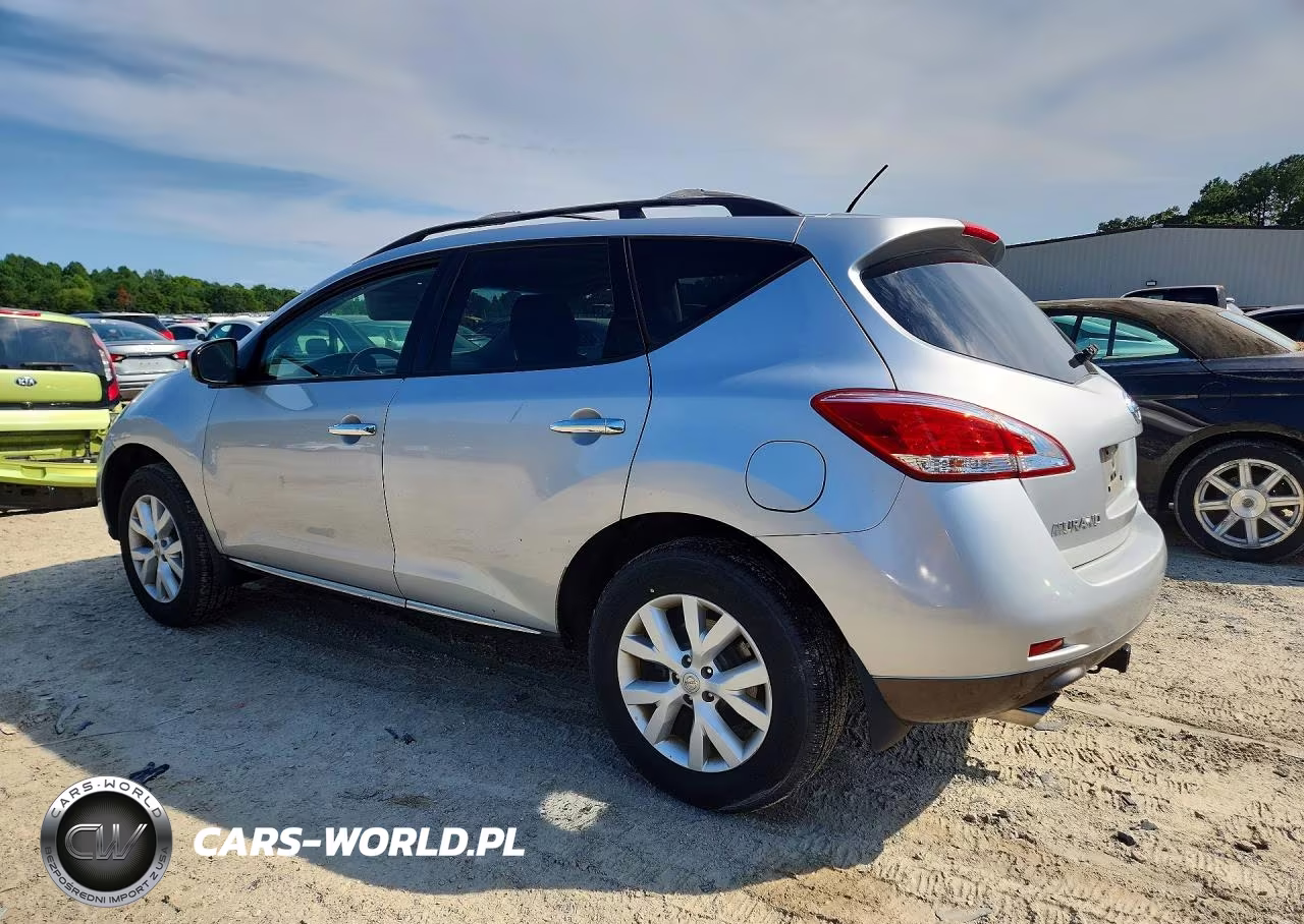 2012 Nissan Murano VIN:JN8AZ1MWXCW228186 - 2