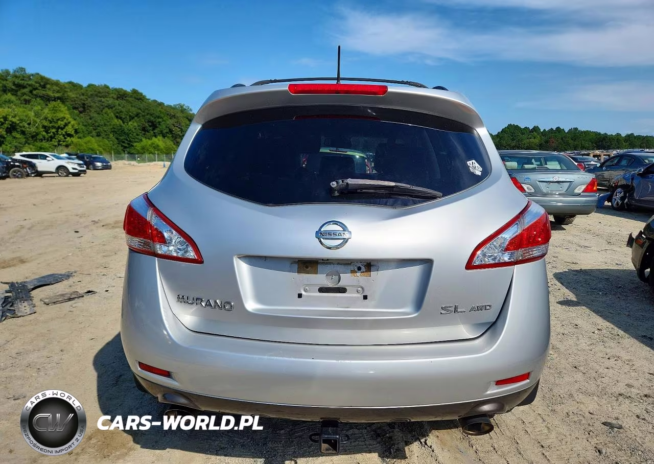 2012 Nissan Murano VIN:JN8AZ1MWXCW228186 - 6