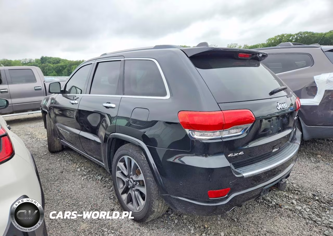 2017 Jeep Grand Cherokee Overland VIN:1C4RJFCG3HC684889 - 2