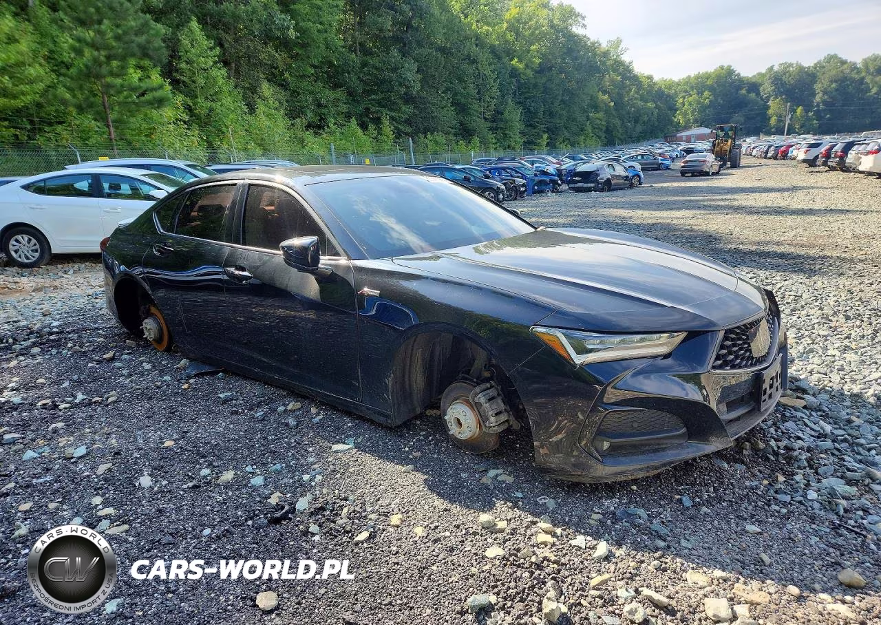 2022 Acura Tlx Tech A VIN:19UUB6F51NA000951 - 4
