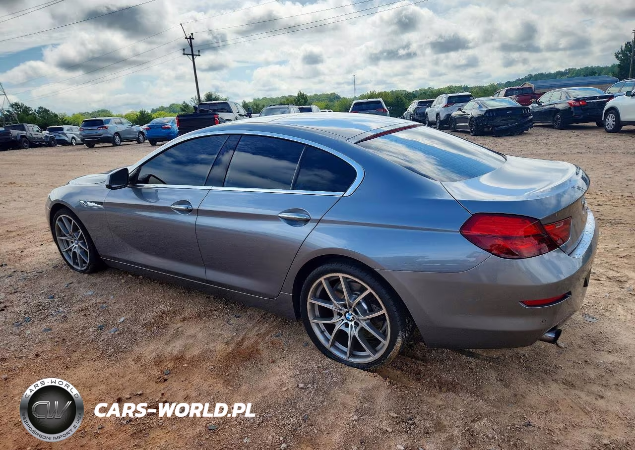 2014 BMW 640 I Gran Coupe VIN:WBA6A0C54EDZ04638 - 2