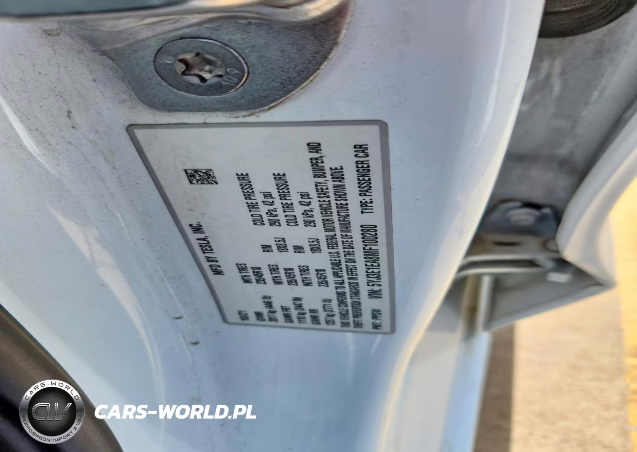 2021 Tesla Model 3 VIN:5YJ3E1EA8MF100280 - 13