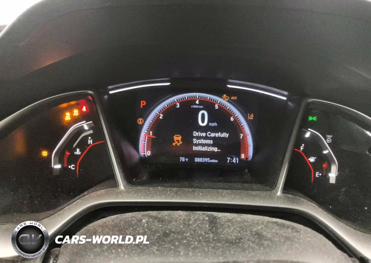 2020 Honda Civic Sport VIN:19XFC2F87LE204350 - 9