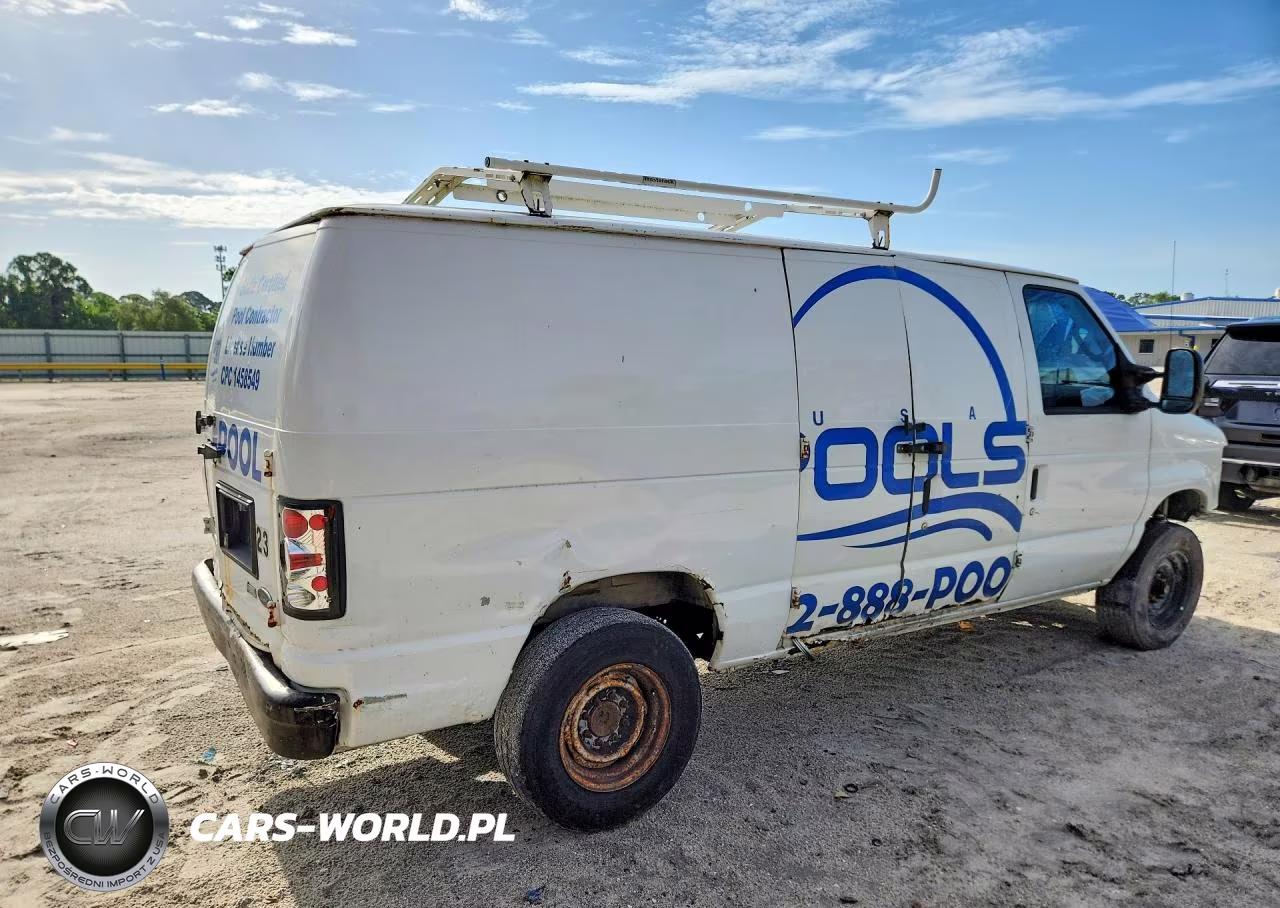 2008 Ford E250 Delivery Van VIN:1FTNE24L28DA40267 - 3