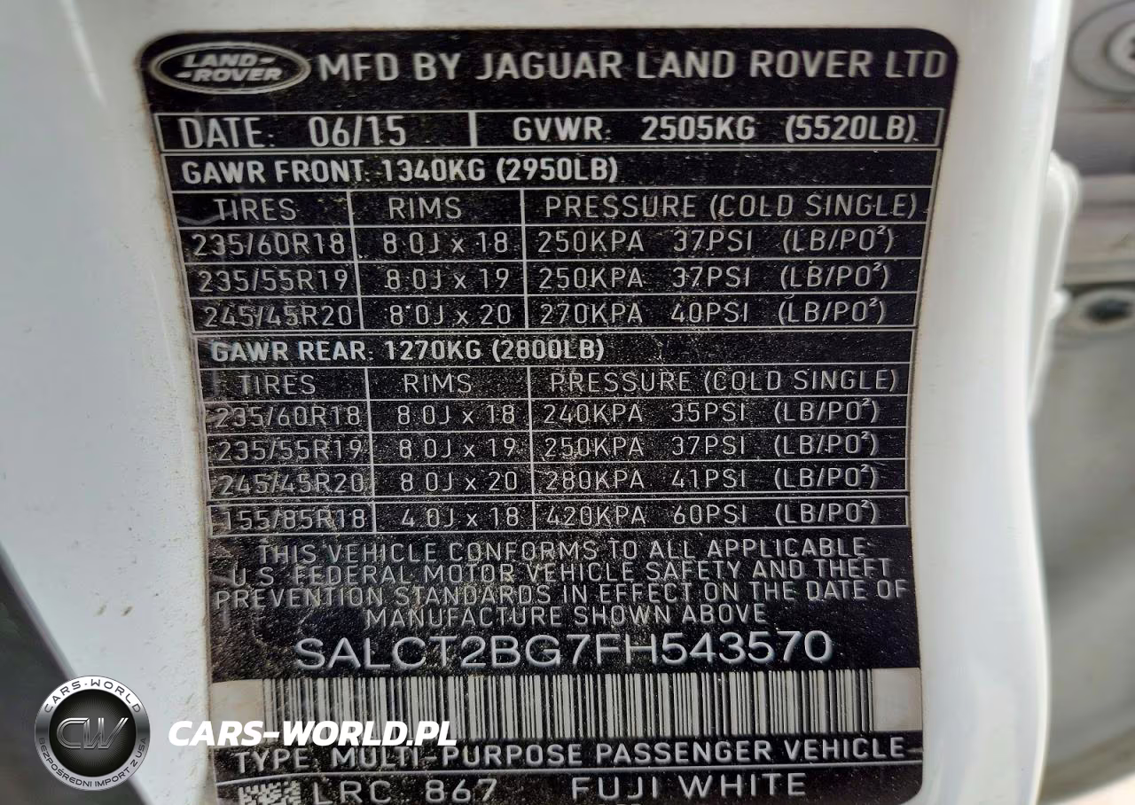 2015 Land Rover Discovery Sport Hse Luxury VIN:SALCT2BG7FH543570 - 14