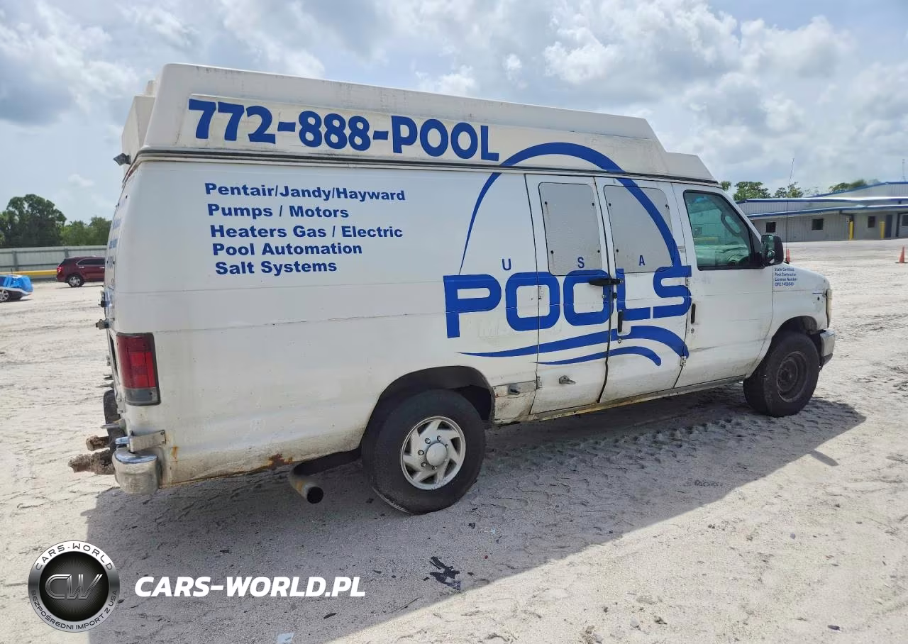 2008 Ford Econoline E350 Super Duty Van VIN:1FDSS34P38DB61308 - 3