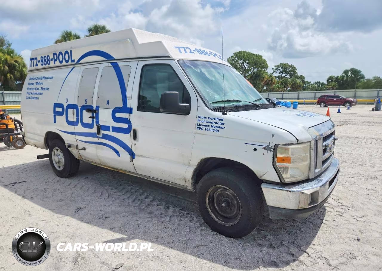 2008 Ford Econoline E350 Super Duty Van VIN:1FDSS34P38DB61308 - 4