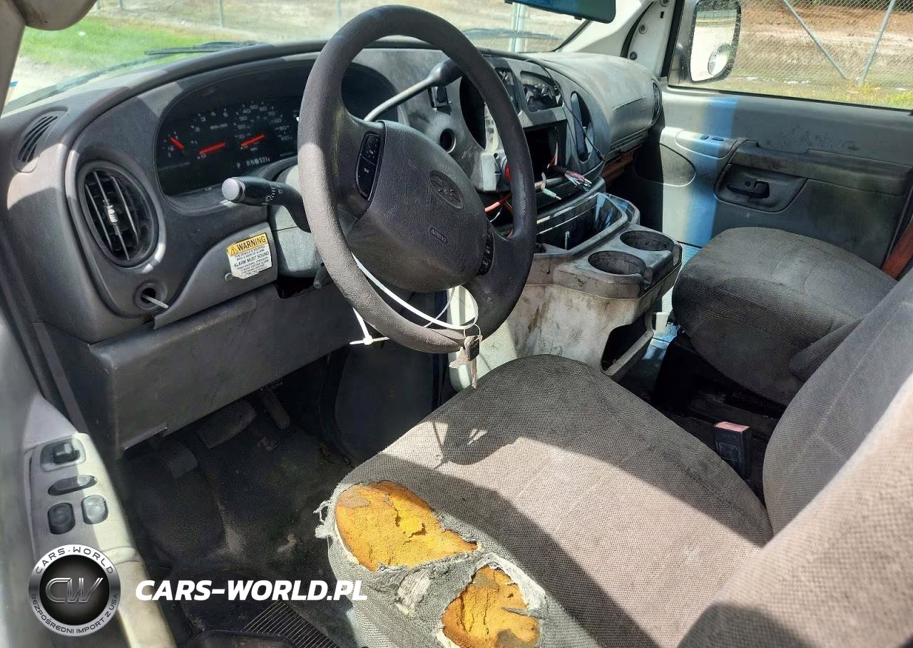 2008 Ford Econoline E350 Super Duty Van VIN:1FDSS34P38DB61308 - 8