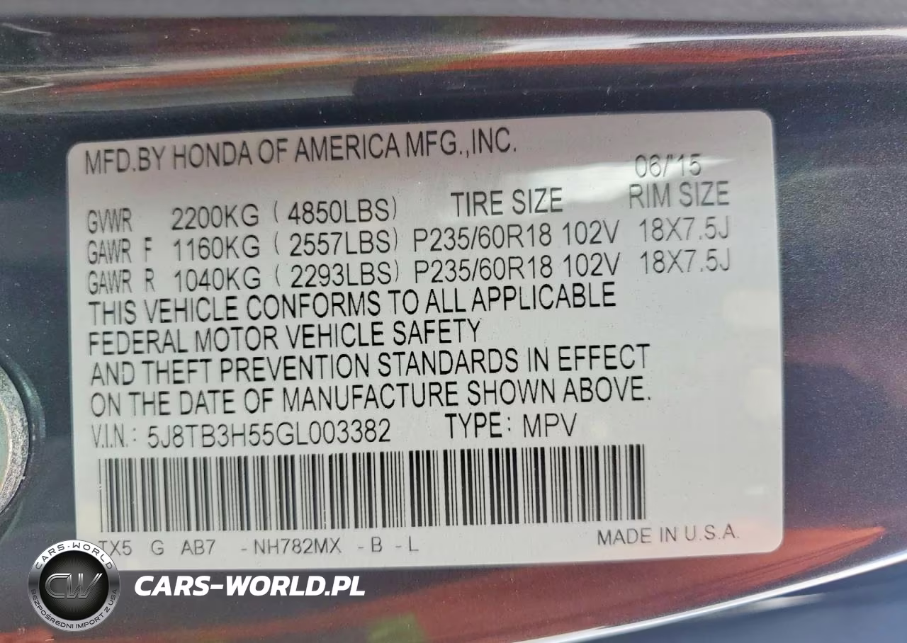 2016 Acura Rdx Technology VIN:5J8TB3H55GL003382 - 13