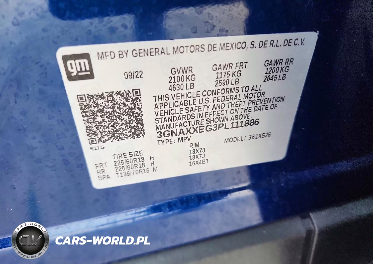 2023 Chevrolet Equinox Premier VIN:3GNAXXEG3PL111886 - 14