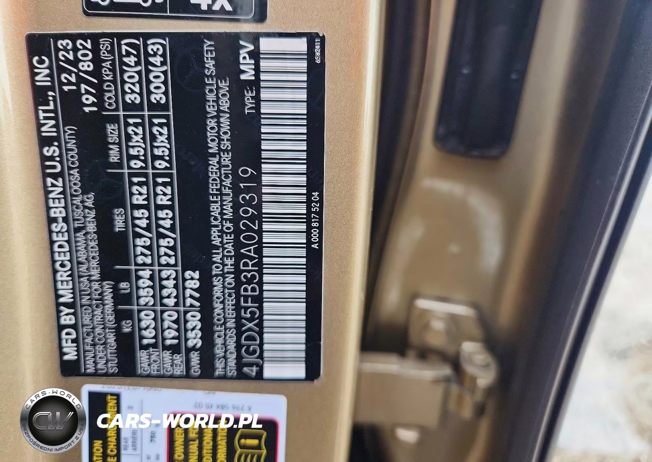2024 Mercedes-Benz Eqs Suv 680 4Matic Maybach VIN:4JGDX5FB3RA029319 - 13
