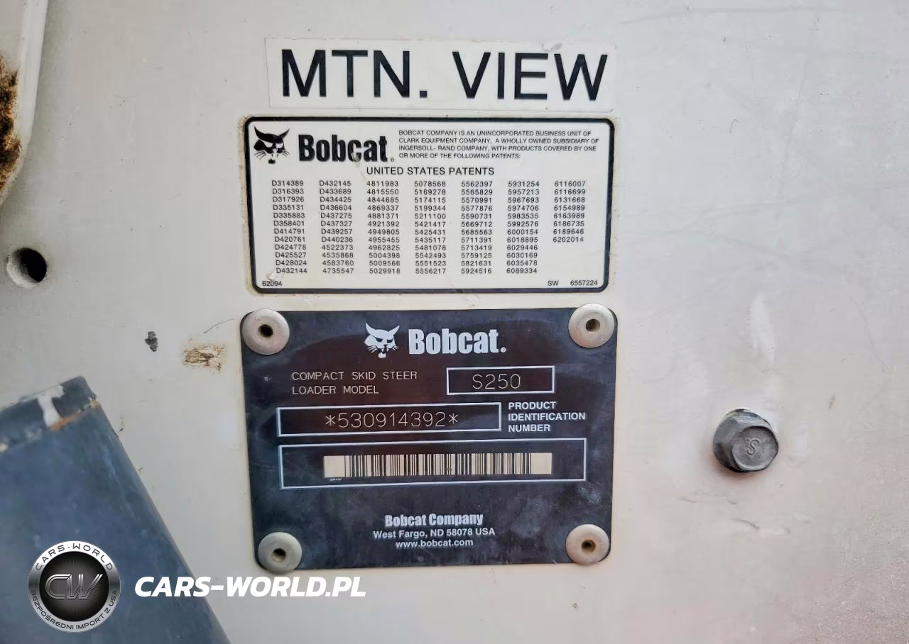 2006 Bobcat S250 Skid Steer Loader VIN:530914392 - 10