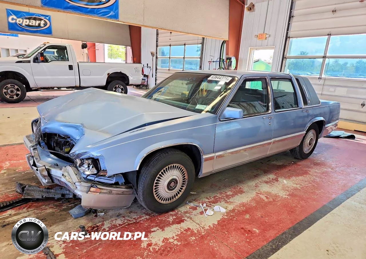 1992 Cadillac Deville VIN:1G6CD53B0N4315251 - 1