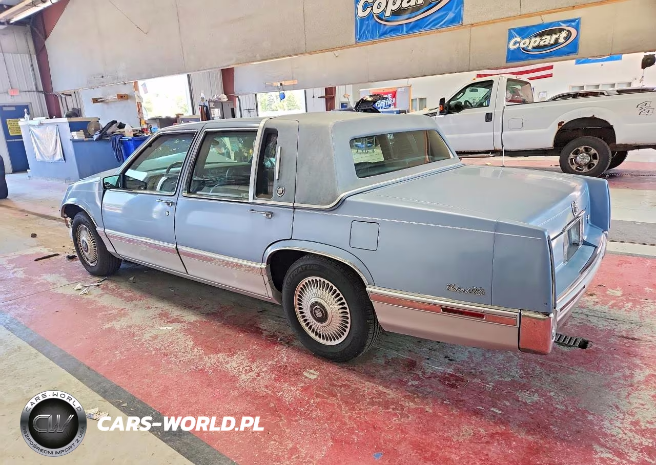 1992 Cadillac Deville VIN:1G6CD53B0N4315251 - 2