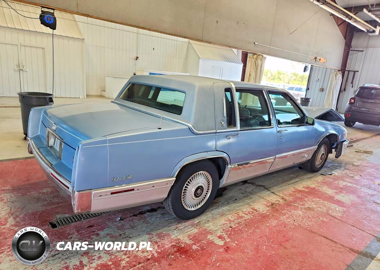 1992 Cadillac Deville VIN:1G6CD53B0N4315251 - 3