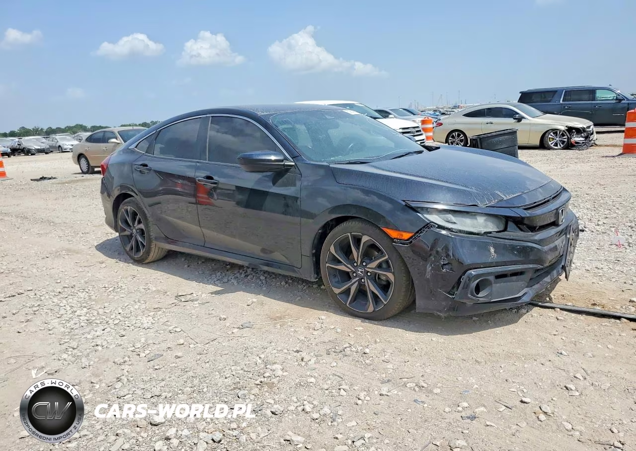 2020 Honda Civic Sport VIN:19XFC2F8XLE002957 - 4