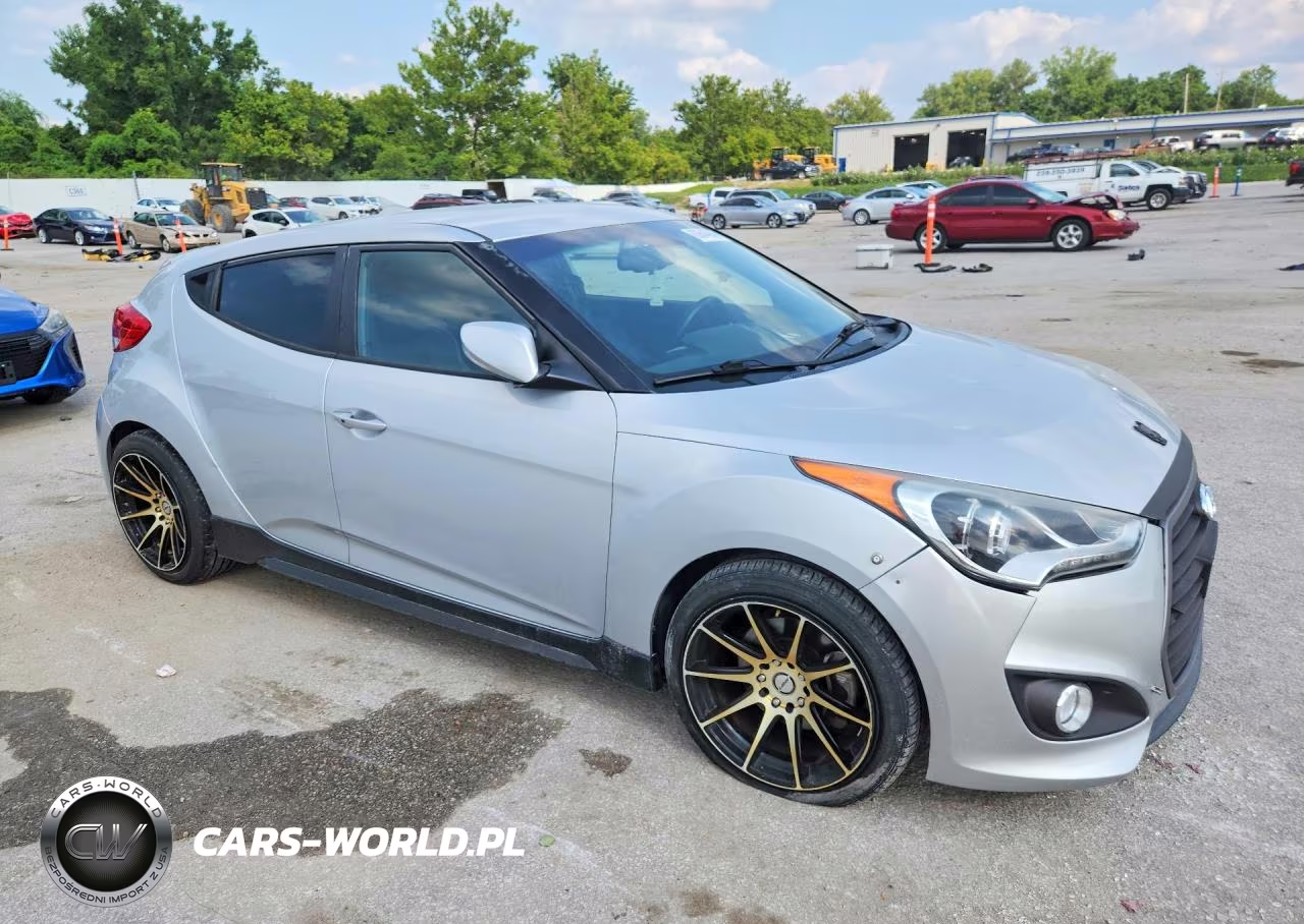 2016 Hyundai Veloster Turbo VIN:KMHTC6AE7GU275512 - 4