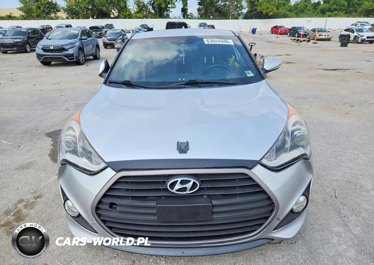 2016 Hyundai Veloster Turbo VIN:KMHTC6AE7GU275512 - 5