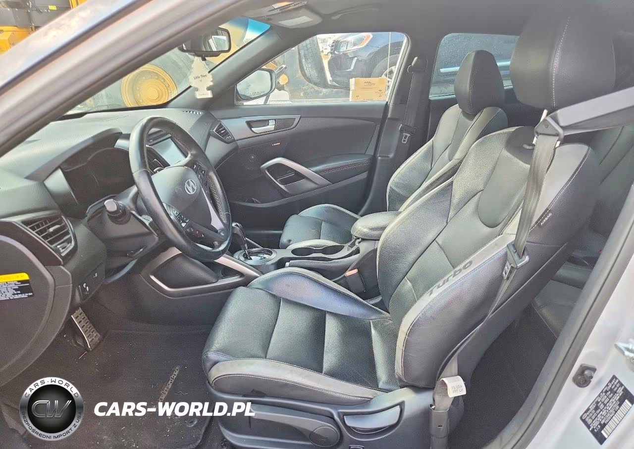 2016 Hyundai Veloster Turbo VIN:KMHTC6AE7GU275512 - 7
