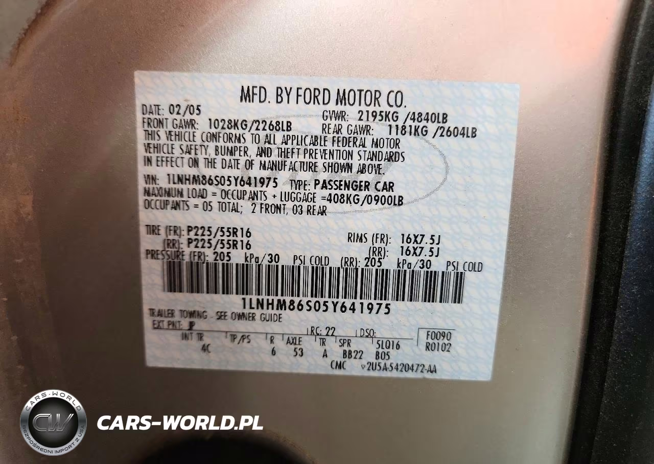 2005 Lincoln Ls VIN:1LNHM86S05Y641975 - 12