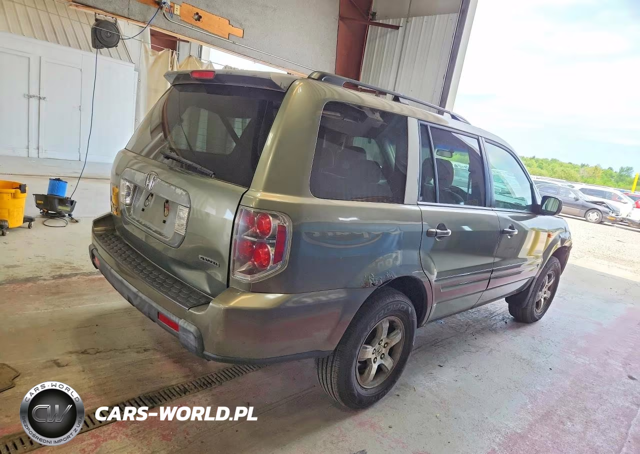 2008 Honda Pilot Ex VIN:5FNYF18428B028054 - 3