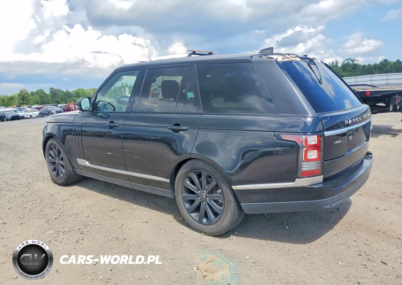 2017 Land Rover Range Rover Hse VIN:SALGS2FV9HA349731 - 2