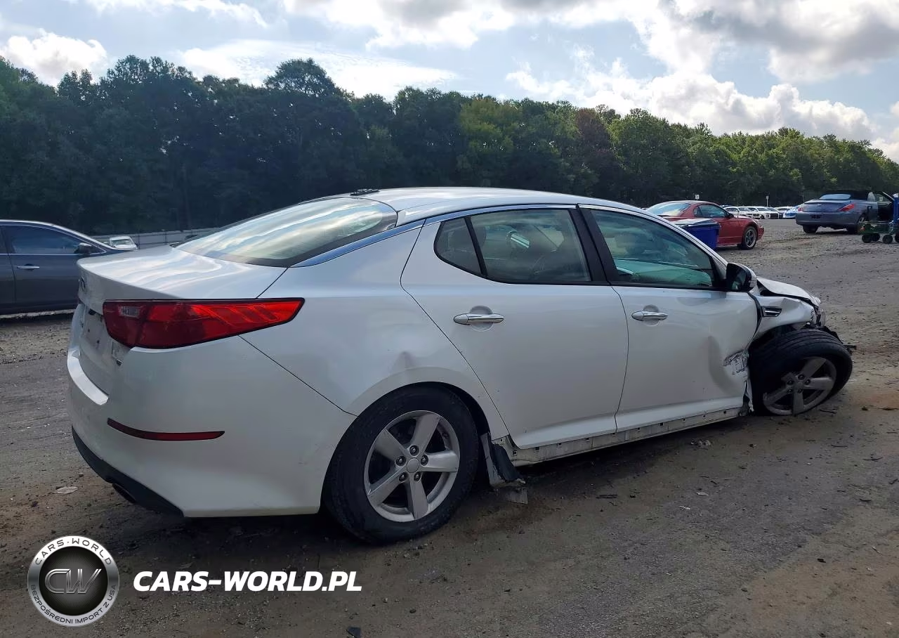 2015 Kia Optima Lx VIN:KNAGM4A70F5630969 - 3