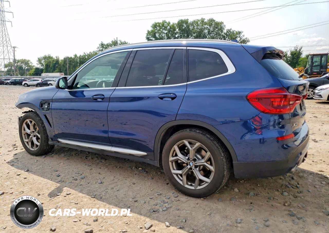 2021 BMW X3 xDrive30E VIN:5UXTS1C01M9E85552 - 2
