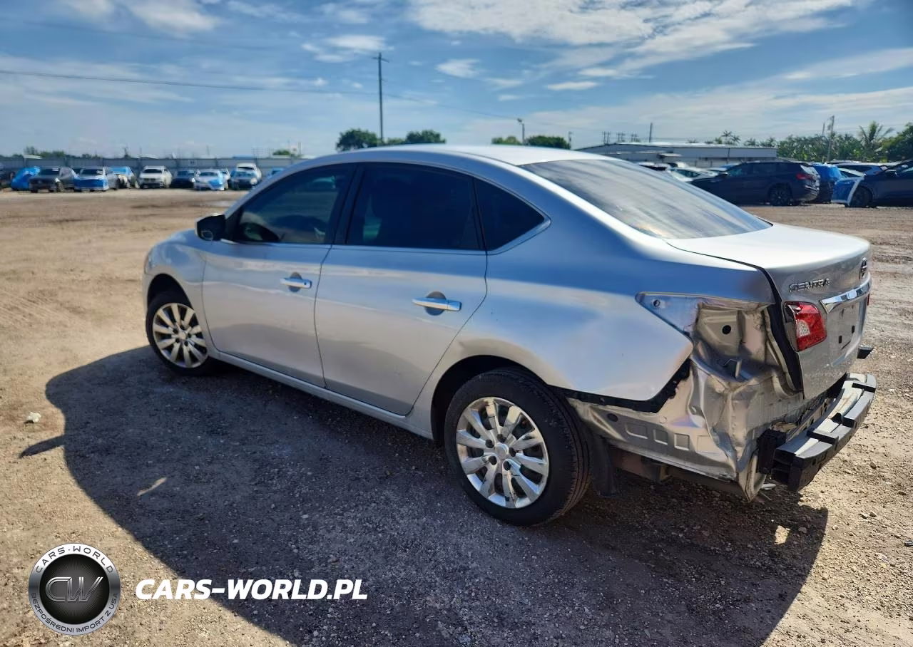 2015 Nissan Sentra S VIN:3N1AB7APXFY348537 - 2