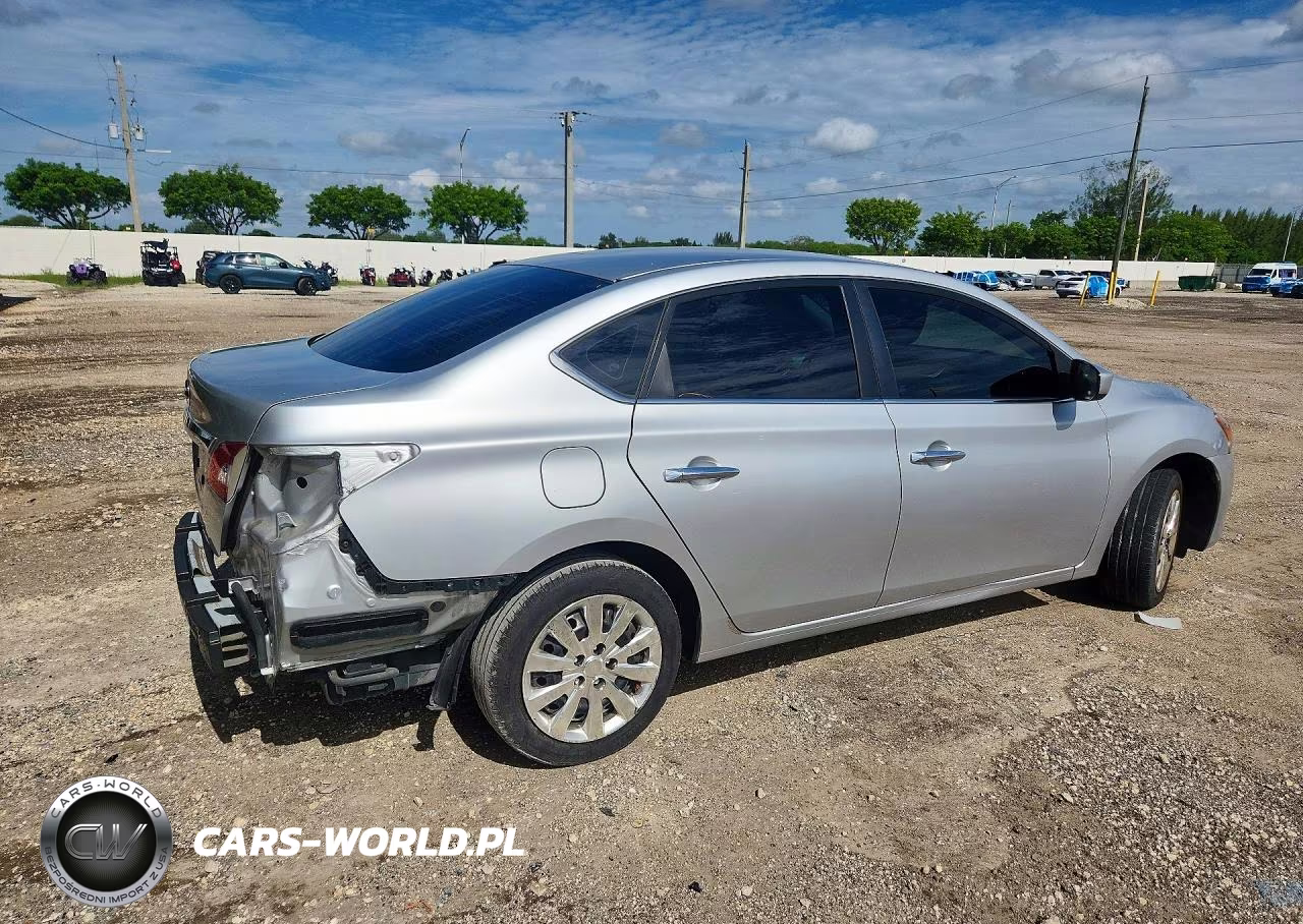 2015 Nissan Sentra S VIN:3N1AB7APXFY348537 - 3
