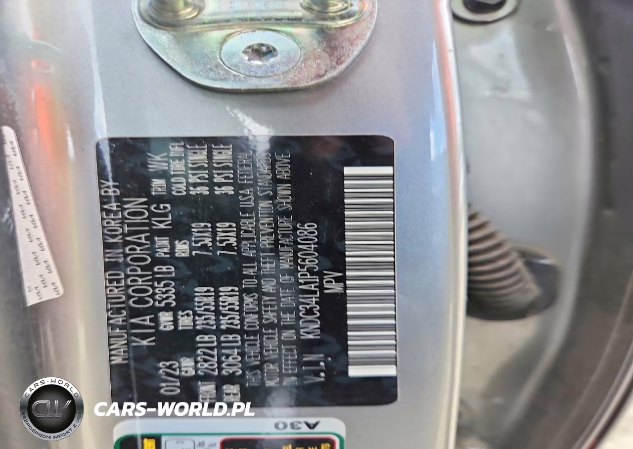 2023 Kia Ev6 Wind VIN:KNDC34LA1P5604086 - 12