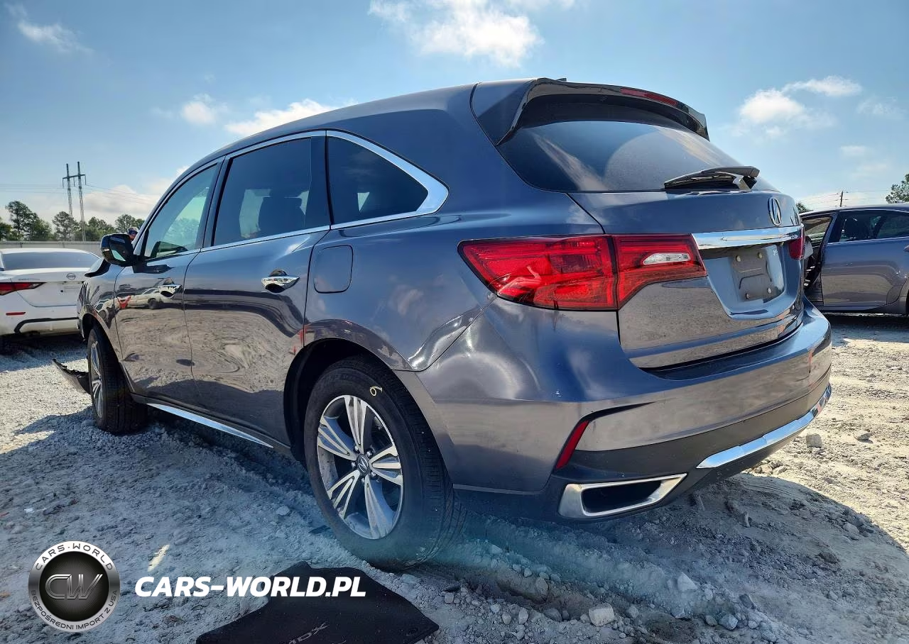 2020 Acura Mdx VIN:5J8YD3H37LL018233 - 2