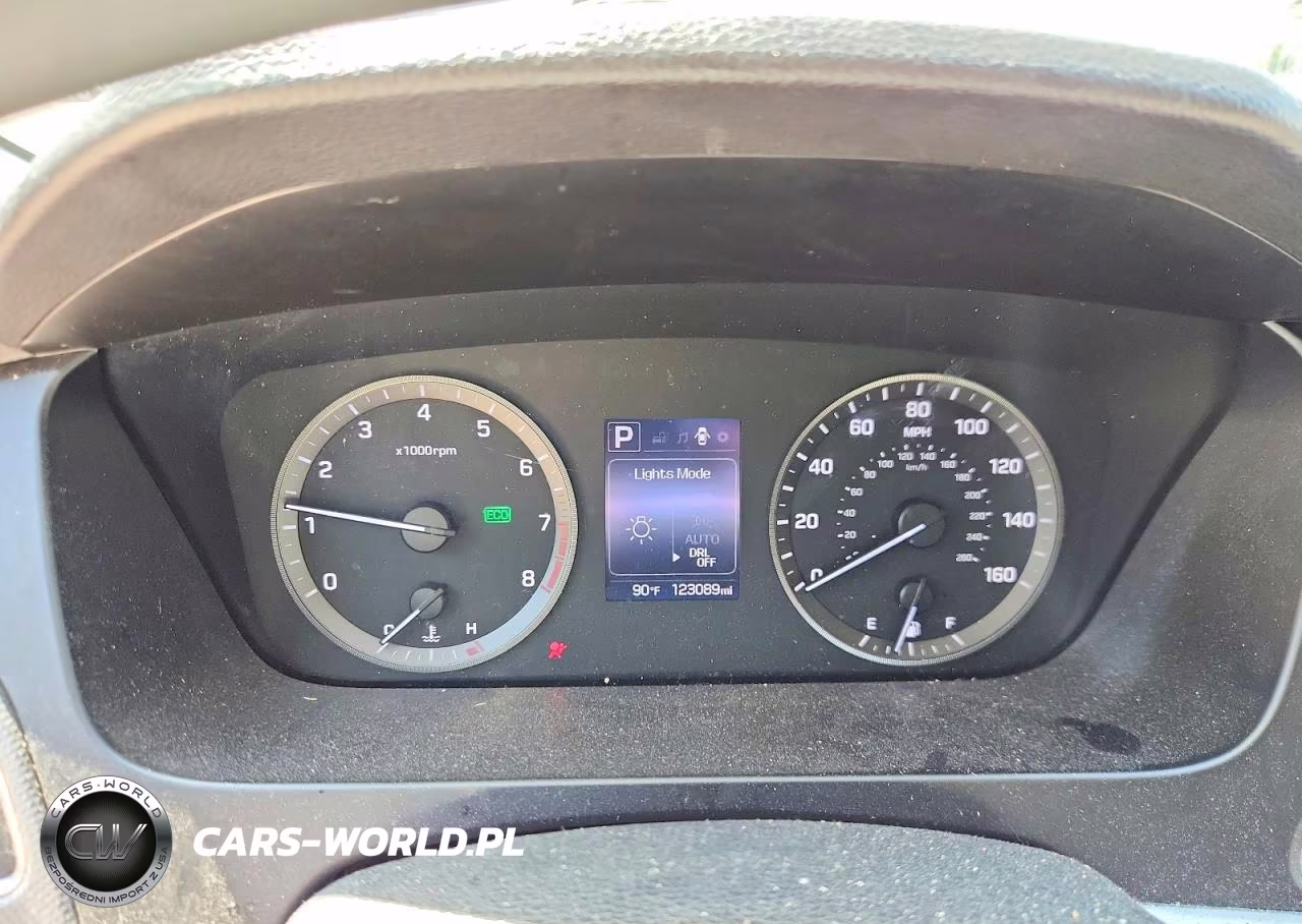 2016 Hyundai Sonata Se VIN:5NPE24AF0GH309619 - 9