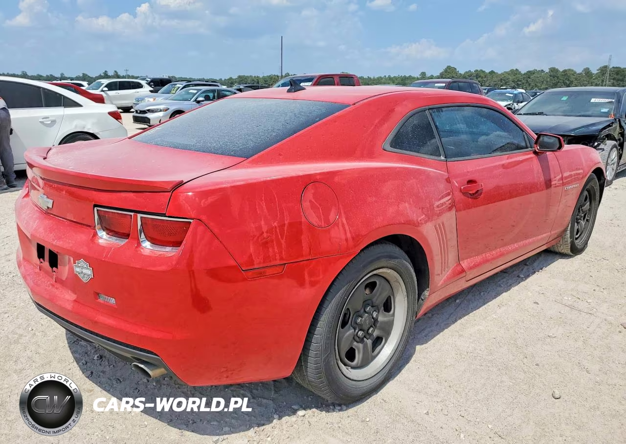 2012 Chevrolet Camaro Ls VIN:2G1FA1E38C9143524 - 3