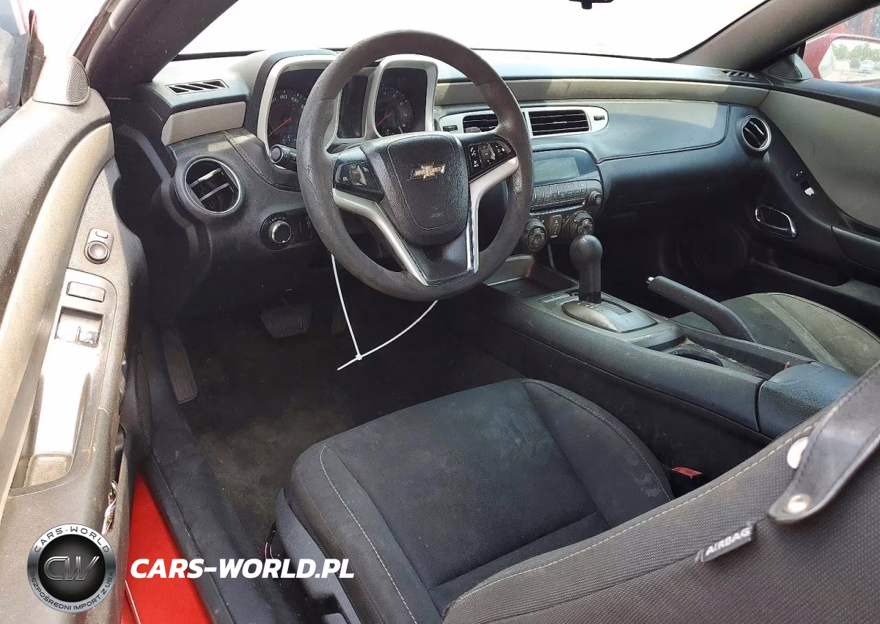 2012 Chevrolet Camaro Ls VIN:2G1FA1E38C9143524 - 8