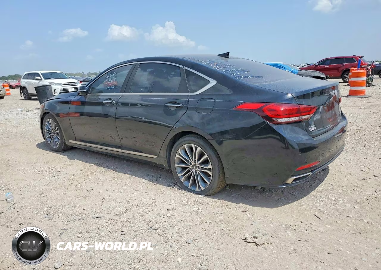 2017 Genesis G80 3.8 VIN:KMHGN4JE6HU206893 - 2