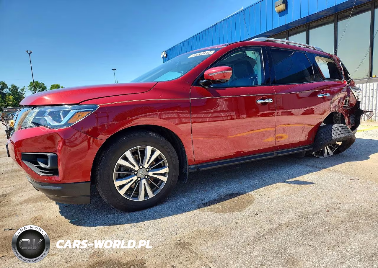 2017 Nissan Pathfinder Sl VIN:5N1DR2MM0HC633779 - 1