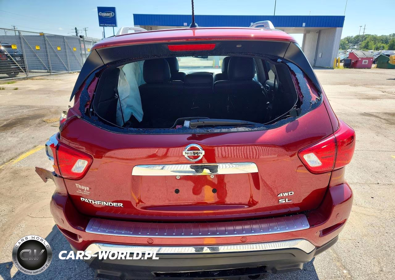 2017 Nissan Pathfinder Sl VIN:5N1DR2MM0HC633779 - 6