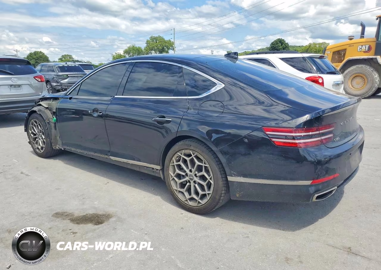 2022 Genesis G80 2.5T VIN:KMTGB4SC6NU132544 - 2