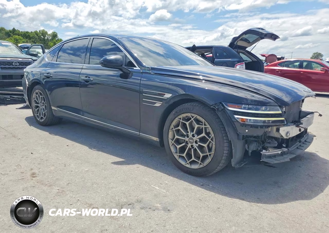 2022 Genesis G80 2.5T VIN:KMTGB4SC6NU132544 - 4
