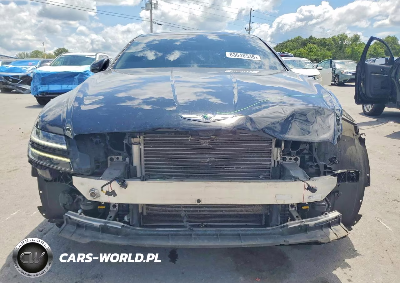 2022 Genesis G80 2.5T VIN:KMTGB4SC6NU132544 - 5
