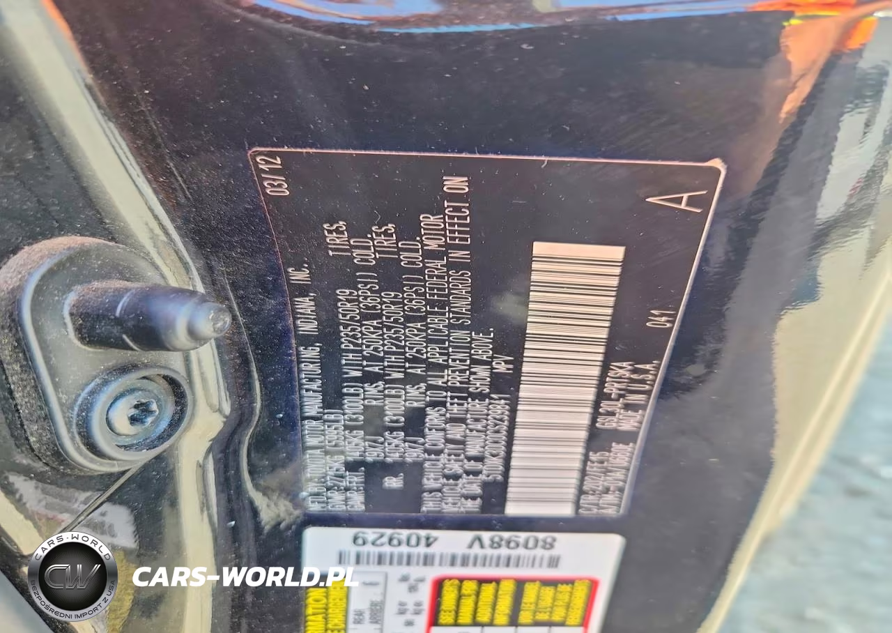 2012 Toyota Sienna Sport VIN:5TDXK3DC0CS239841 - 14