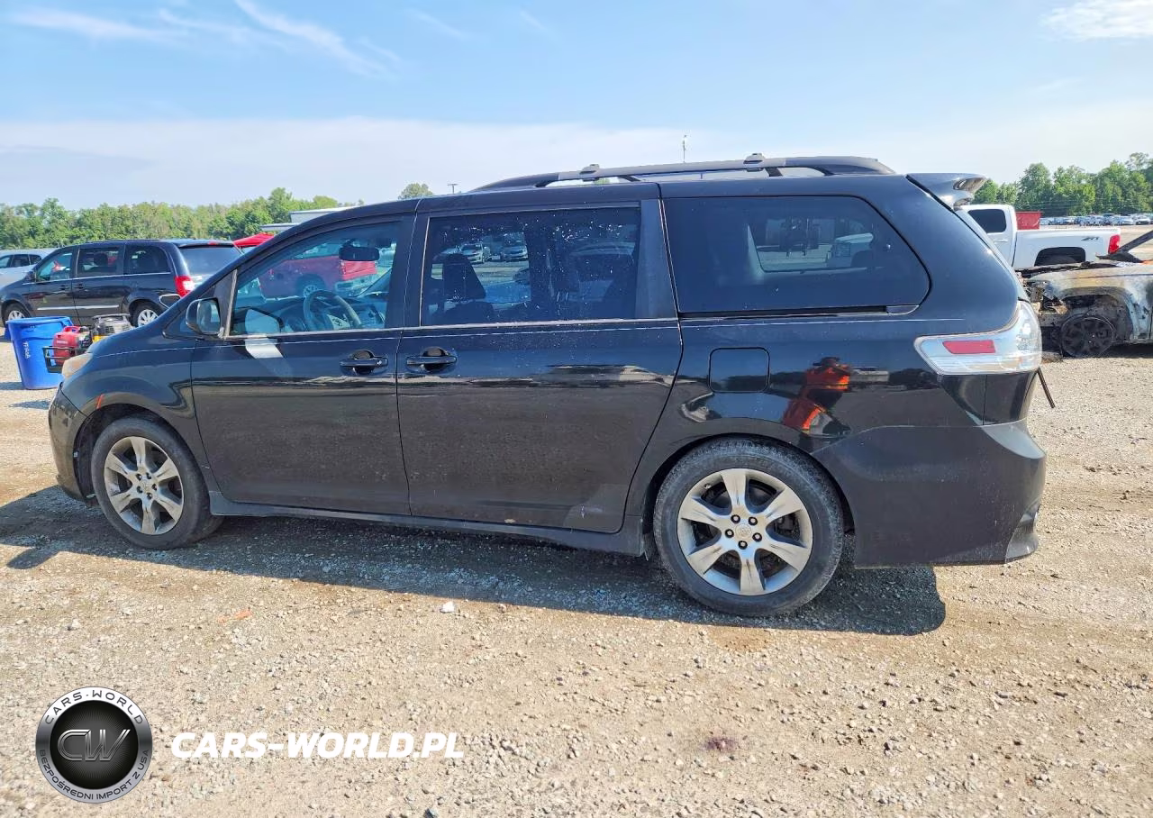 2012 Toyota Sienna Sport VIN:5TDXK3DC0CS239841 - 2