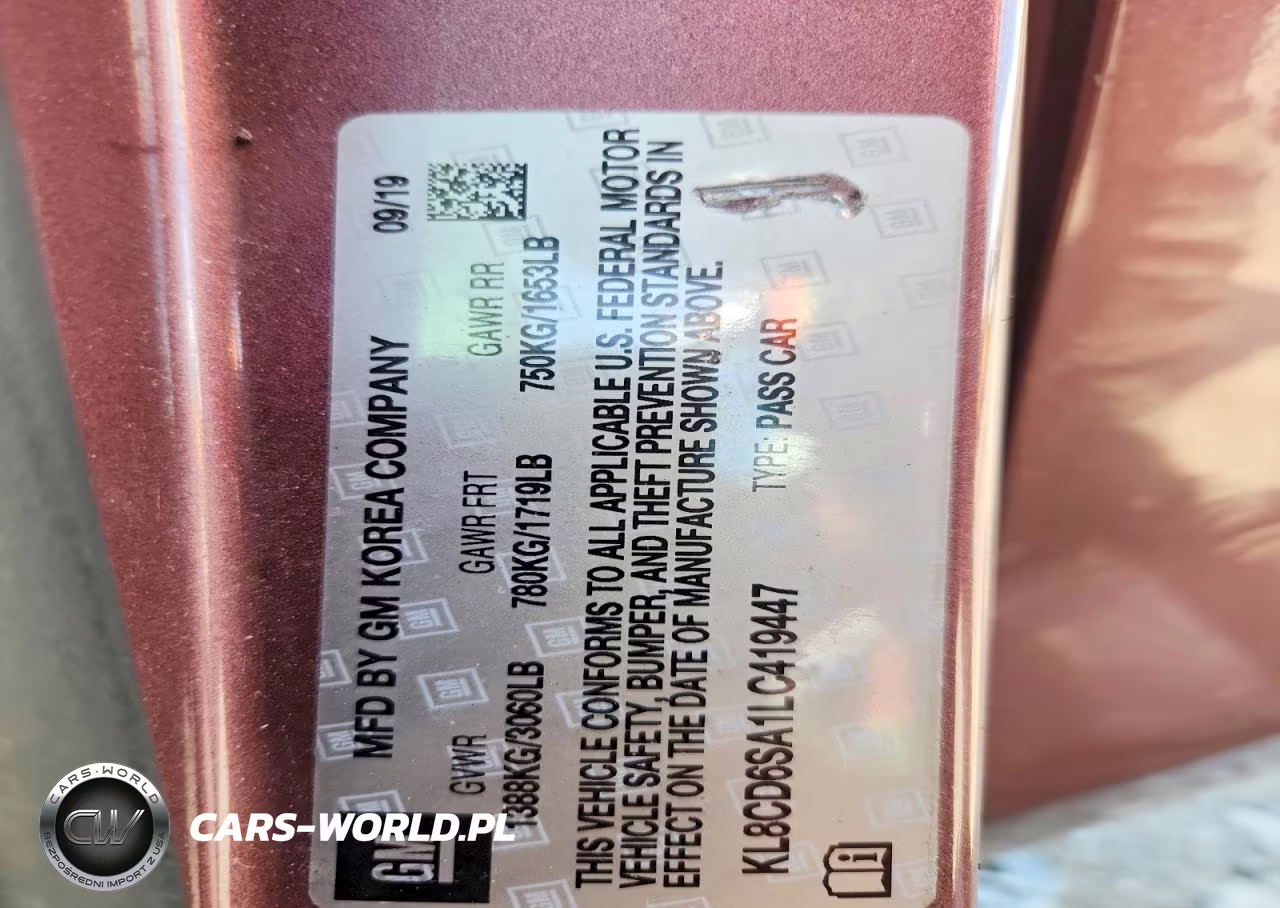 2020 Chevrolet Spark 1Lt VIN:KL8CD6SA1LC419447 - 12